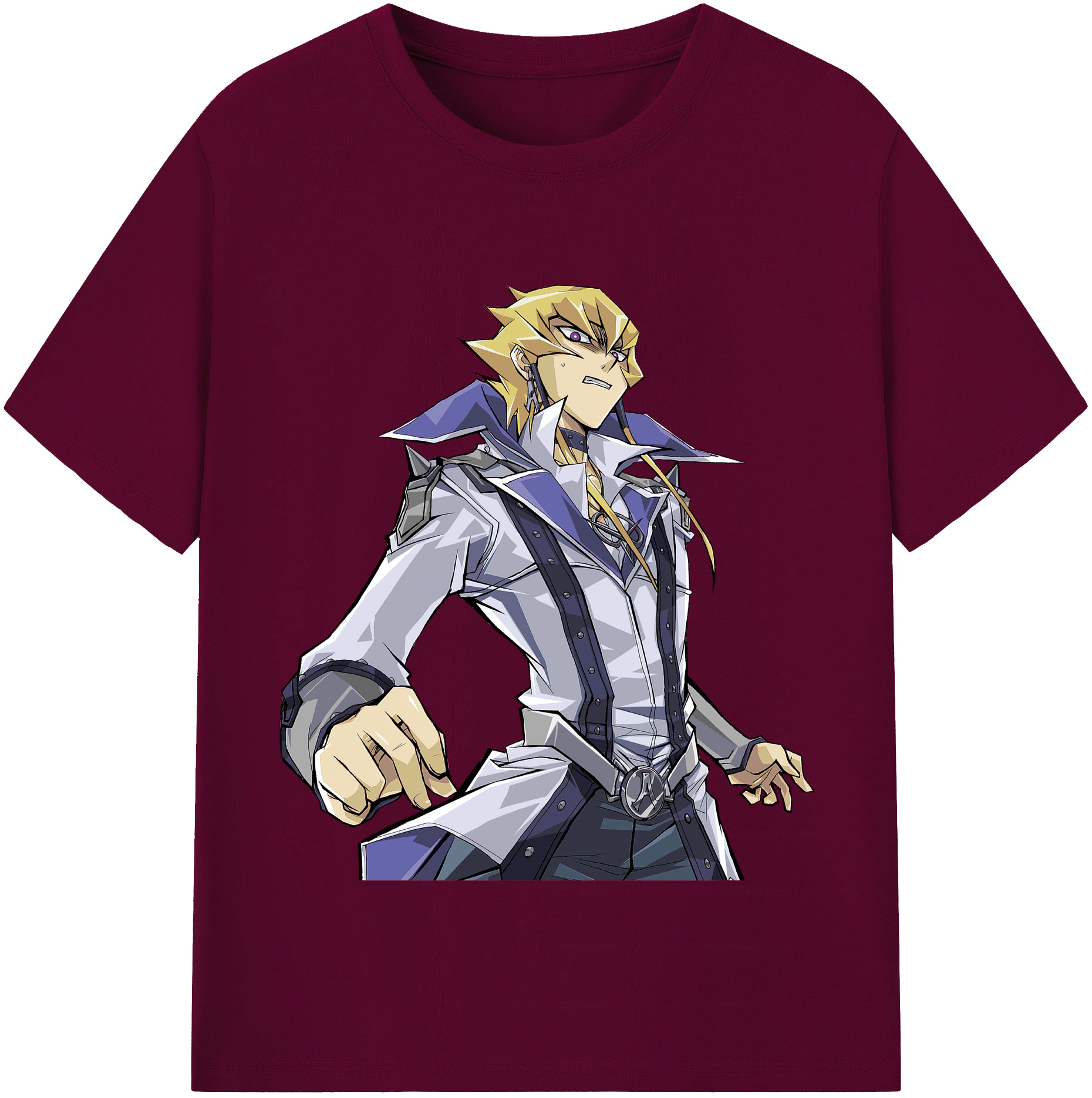 （画像用） 遊☆戯☆王 Yu-Gi-Oh! レディースカジュアルプリントTシャツ（綿100％）